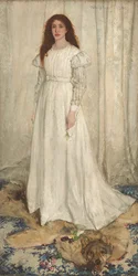 Symphonie in Weiß, Nr. 1: Das weiße Mädchen, 1862